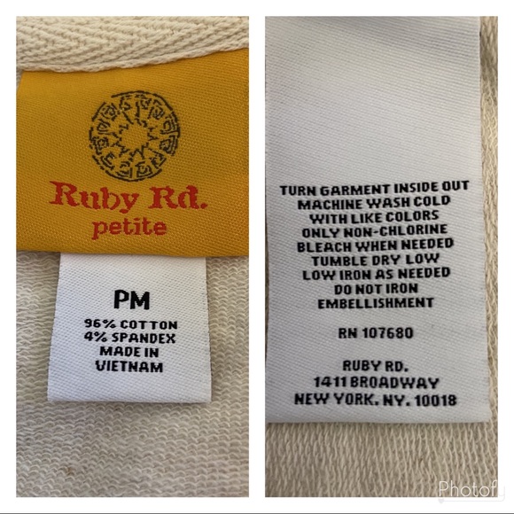 Ruby Rd. Leopard Print Tan Studded Knit Jacket - Picture 8 of 8